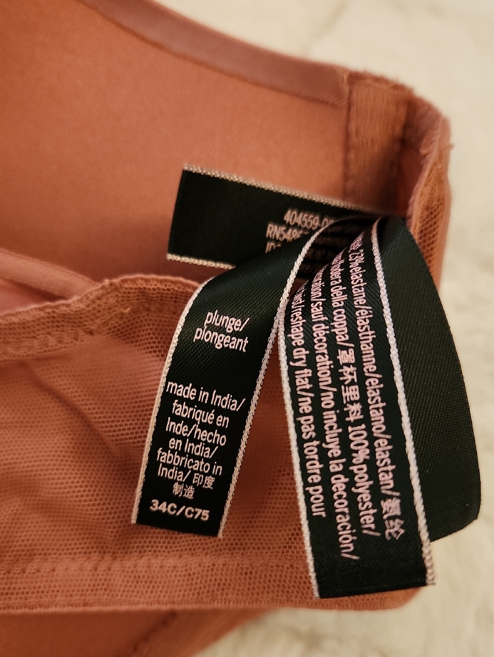 Victorias Secret Plunge Bra 34C - Picture 4 of 5